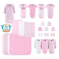 The Peanutshell 0-3m Floral Love Baby Girls 23-pc. Baby Clothing Set