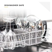 Table 12 Stainless Steel 50-pc. 18/10 Flatware Set