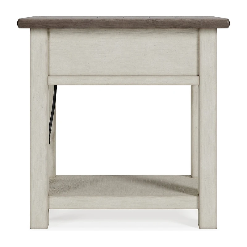 Signature Design by Ashley® Bolanburg Living Room Collection 1-Drawer Storage End Table
