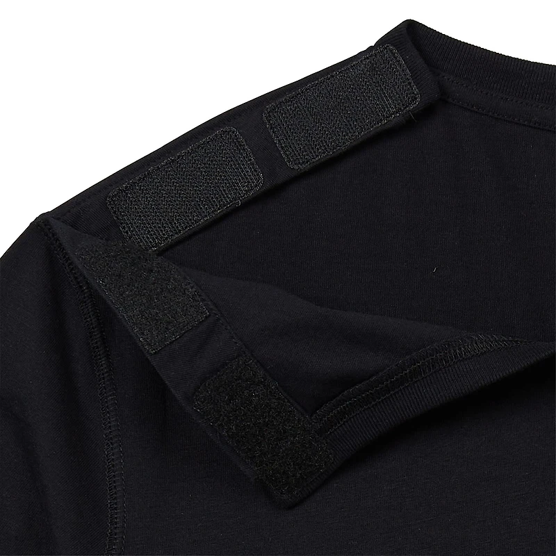 St. John's Bay Dexterity Super Soft Mens Easy-on + Easy-off Crew Neck Short Sleeve Adaptive T-Shirt