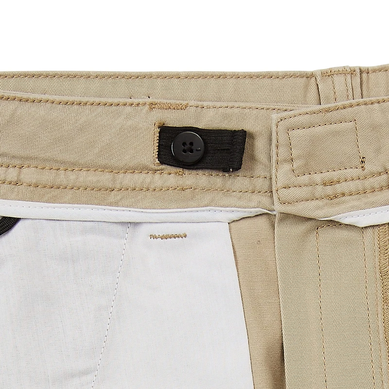 St. John's Bay Dexterity Mens 10" Adaptive Stretch Fabric Adjustable Features Easy-on + Easy-off Cargo Short