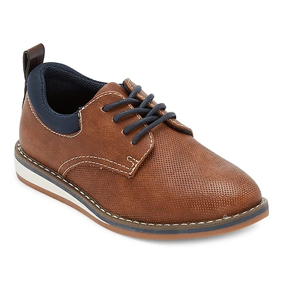 Thereabouts Mackem Little & Big Kid Boys Round Closed Toe Oxford Shoes