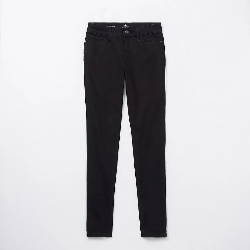 St. John's Bay Womens Mid Rise Secretly Slender Skinny Fit Jean