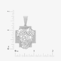 Mens Stainless Steel 24 Inch Pendant Necklace