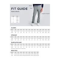 Haggar Life Khaki Chino Mens Comfort Waistband Slim Fit Flat Front Pant