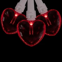 Northlight 20-Count 4.75ft Red Led Mini Hearts Valentine'S Day Wire String Lights