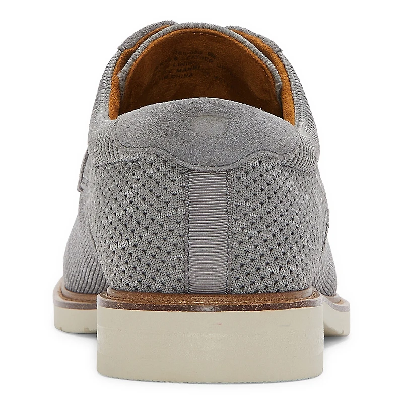 Florsheim Highpoint Knit Plain Mens Round Oxford Shoes