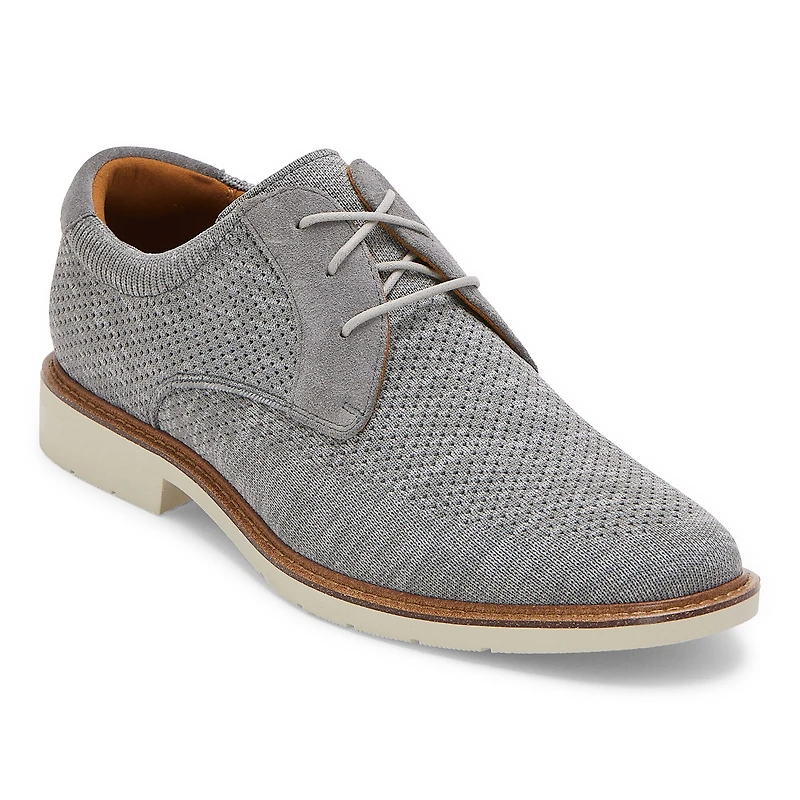 Florsheim Highpoint Knit Plain Mens Round Oxford Shoes