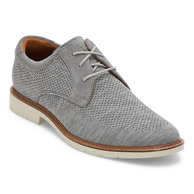 Florsheim Highpoint Knit Plain Mens Round Oxford Shoes