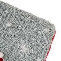 Glitzhome Fox Hooked Christmas Stocking