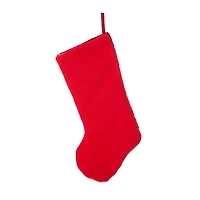 Glitzhome Reindeer Hooked Christmas Stocking
