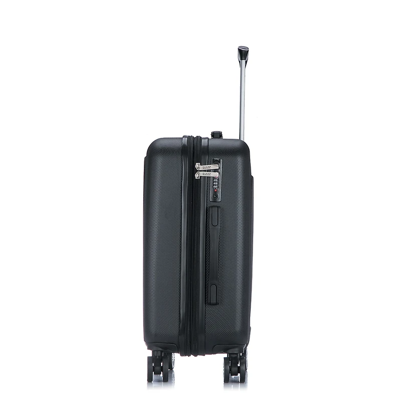 Dukap Crypto 20 Inch Hardside Expandable Lightweight Carry-On Spinner Luggage