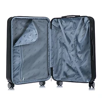 Dukap Crypto 28 Inch Hardside Expandable Lightweight Checked Spinner Luggage