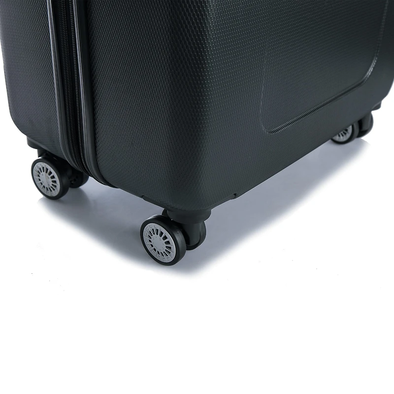 Dukap Crypto 28 Inch Hardside Expandable Lightweight Checked Spinner Luggage