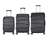 DUKAP Rodez Lightweight Hardside 3-Pc Set