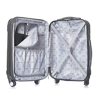 Dukap Intely 20 Inch Hardside Expandable Lightweight Carry-On Spinner Luggage