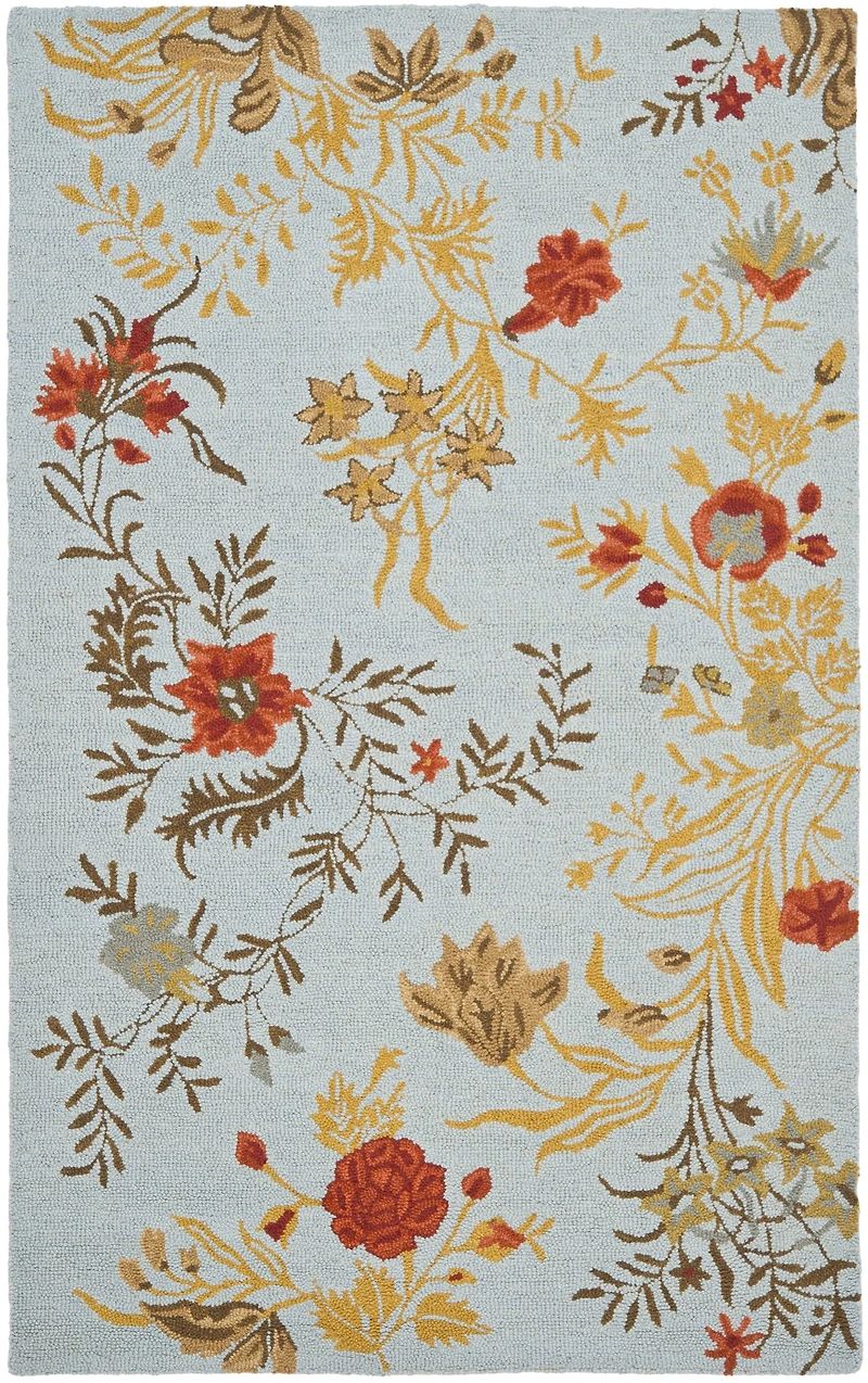 Safavieh Saffron Floral Wool Area Rug