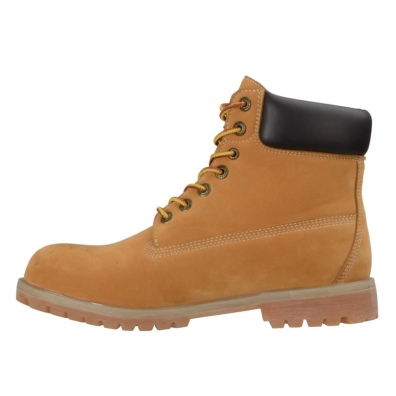 Lugz Mens Convoy Wr Water Resistant Flat Heel Work Boots