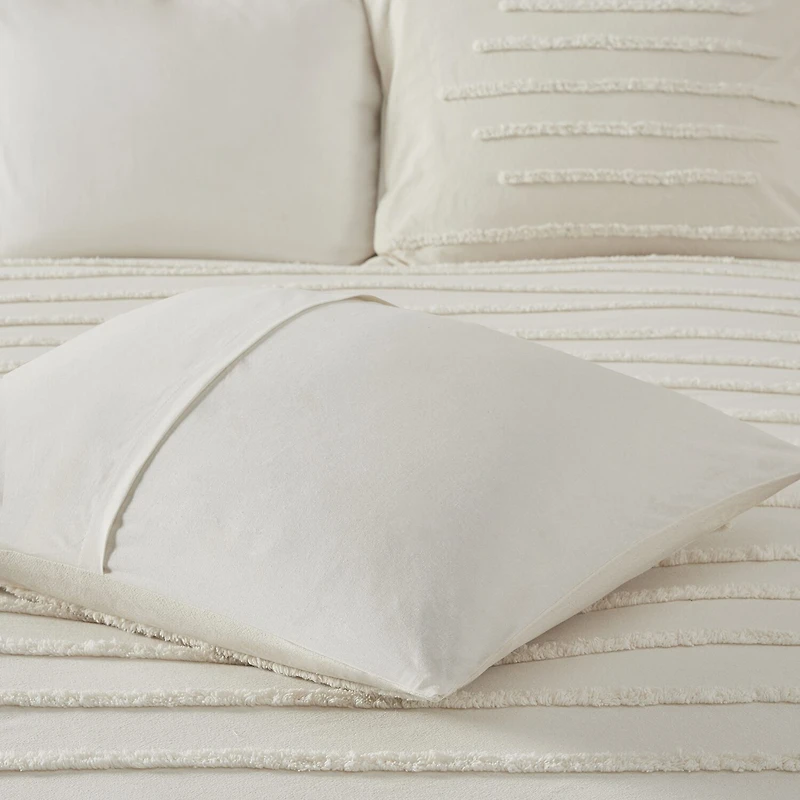 Intelligent Design Camden 3 Piece Cotton Chenille Comforter Set