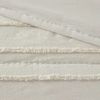 Urban Habitat Camden 3-Pc Cotton Quilt Set With Chenille Trims