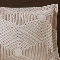 INK+IVY Ellipse 3pc Cotton Jacquard Duvet Cover Set