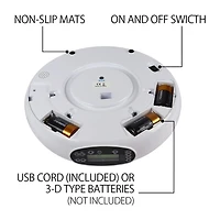 Lentek Programmable Five Meal Pet Dish with Voice Message