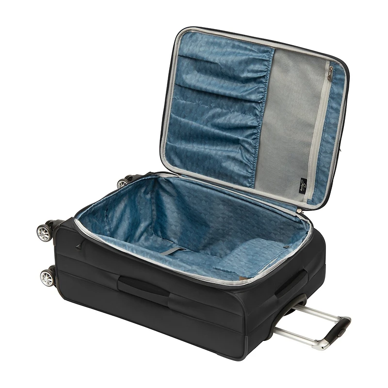 Skyway Chesapeake 4.0 Inch Softside Expandable Lightweight Checked Spinner Luggage