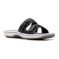 Clarks Cloudsteppers Womens Breeze Piper Slide Sandals