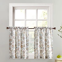 No 918 Signy 2-pc. Rod Pocket Window Tier