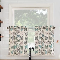 No 918 Magdalena 2-pc. Rod Pocket Window Tier