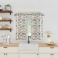 No 918 Magdalena 2-pc. Rod Pocket Window Tier