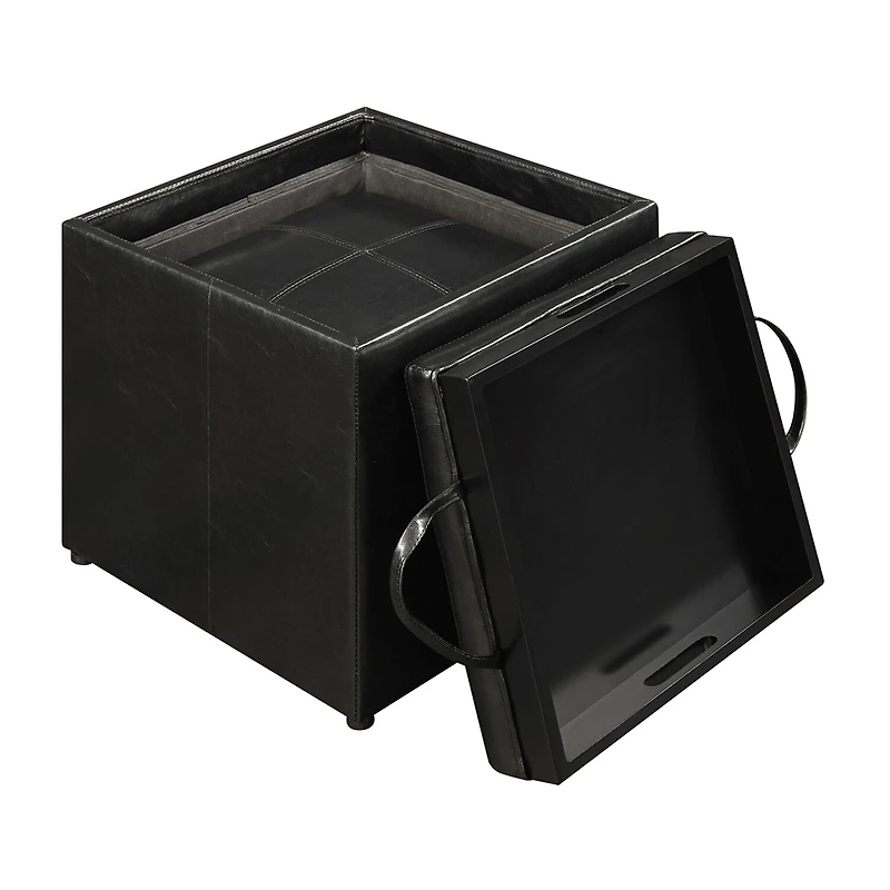 Convenience Concepts Designs4comfort Cushioned Ottoman