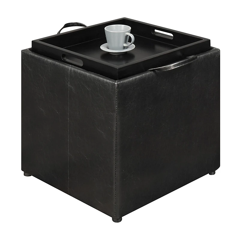 Convenience Concepts Designs4comfort Cushioned Ottoman