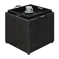 Convenience Concepts Designs4comfort Cushioned Ottoman