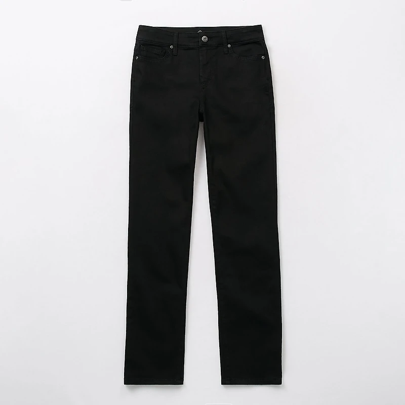 St. John's Bay Womens Tall Mid Rise Straight Leg Jean