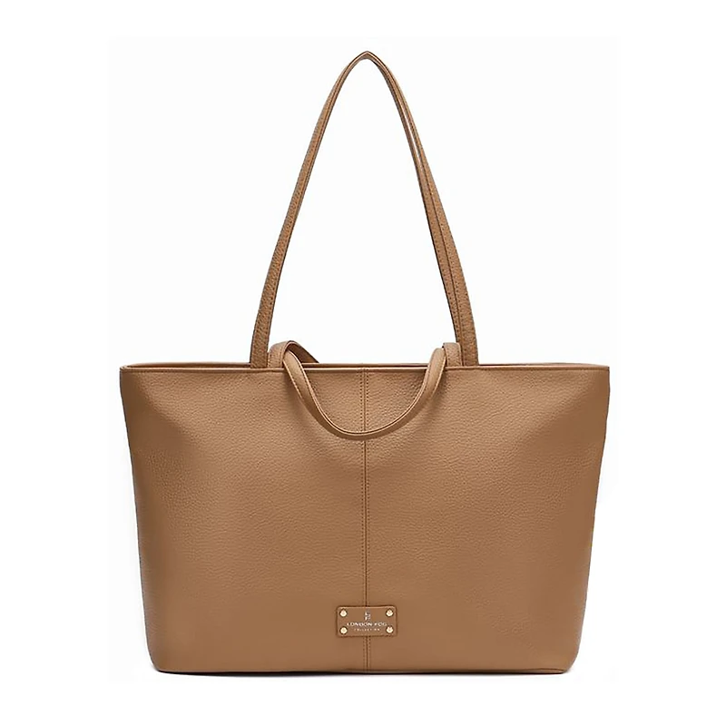 London Fog East West Double Handle Tote Bag