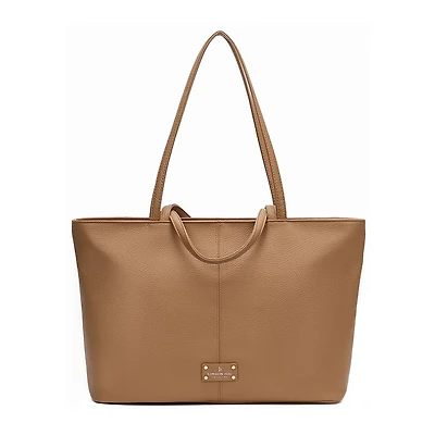 London Fog East West Double Handle Tote Bag