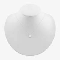 Womens Lab Created Multi Color Opal Sterling Silver Heart 18 Inch Pendant Necklace