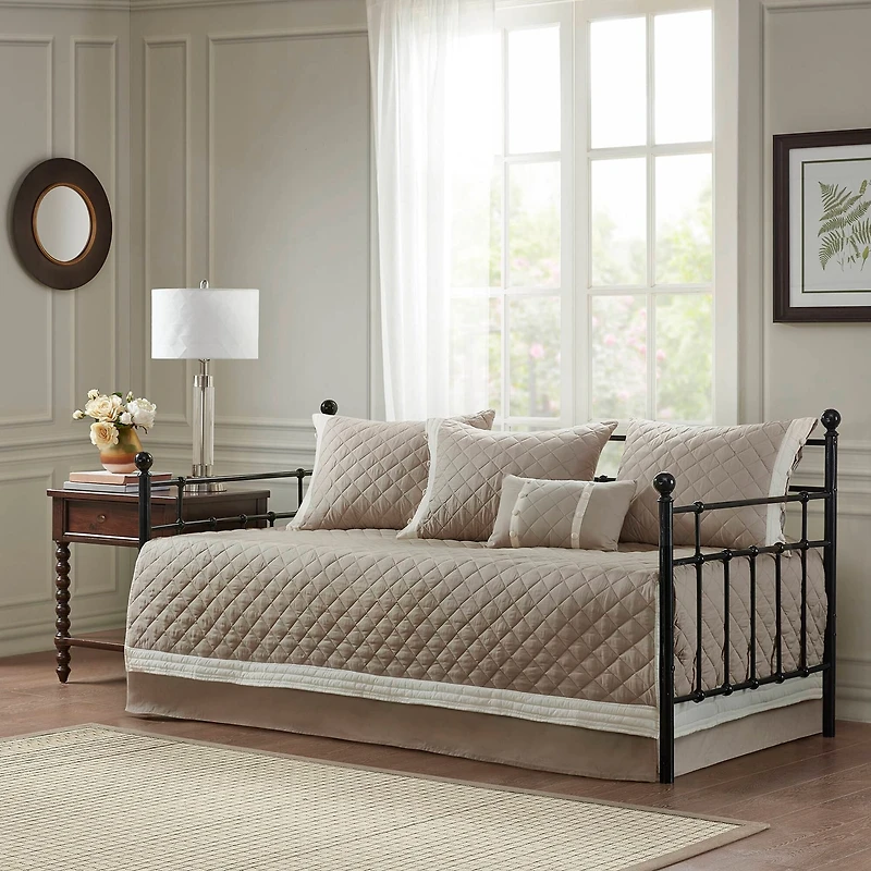 Madison Park Daybed Levine Cotton 6-pc. Coverlet Set