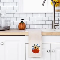 Saturday Knight Pumpkin Bouquet 2-pc. Hand Towel