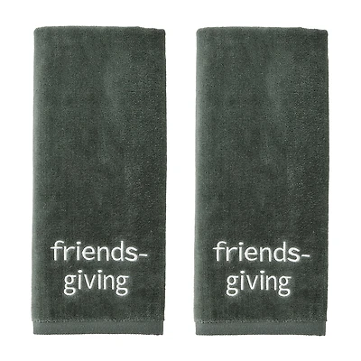 Saturday Knight Friendsgiving 2-pc. Hand Towel