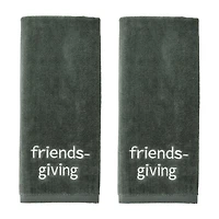 Saturday Knight Friendsgiving 2-pc. Hand Towel