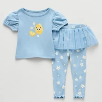 Okie Dokie Baby Girls 2-pc. Legging Set
