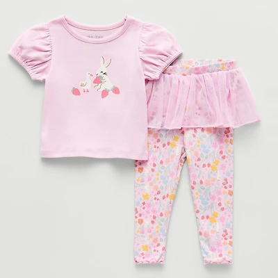 Okie Dokie Baby Girls 2-pc. Legging Set