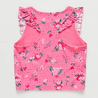 Xersion Little & Big Kid Girls U Neck Sleeveless Active Tank Top
