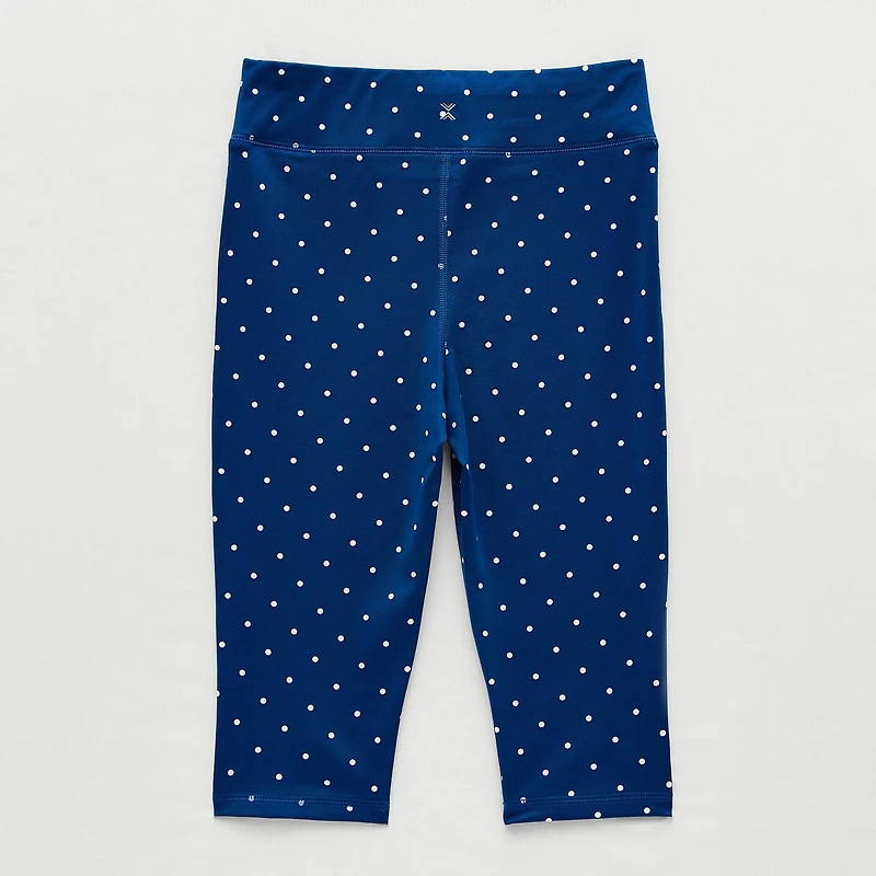 Xersion Little & Big Kid Girls High Rise Capri Legging