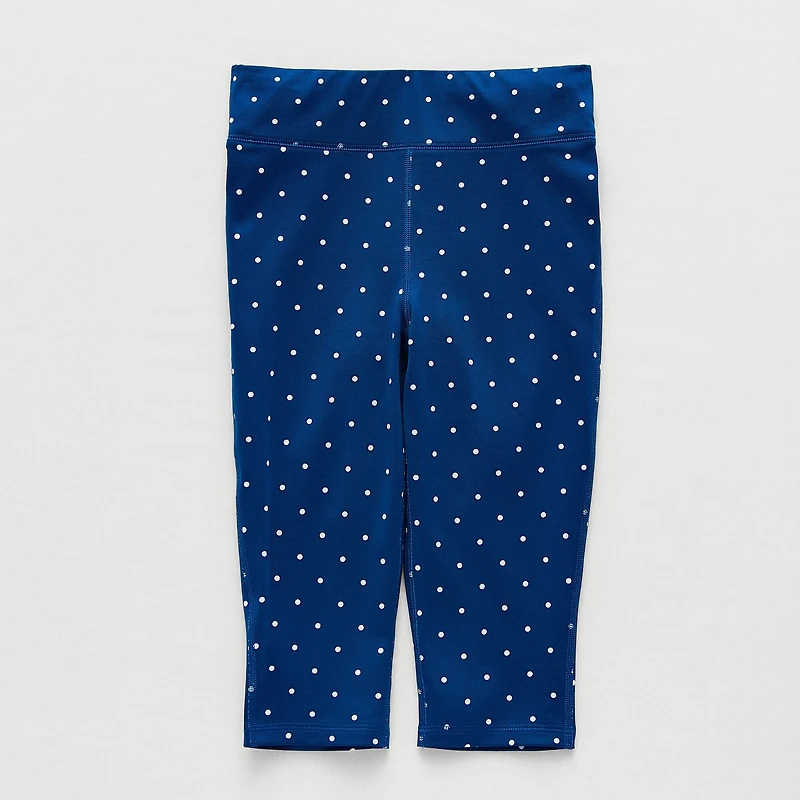 Xersion Little & Big Kid Girls High Rise Capri Legging