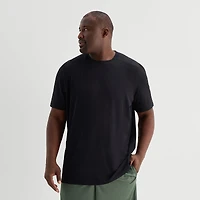 Xersion Mens Crew Neck Short Sleeve Quick Dry Active Big and Tall T-Shirt
