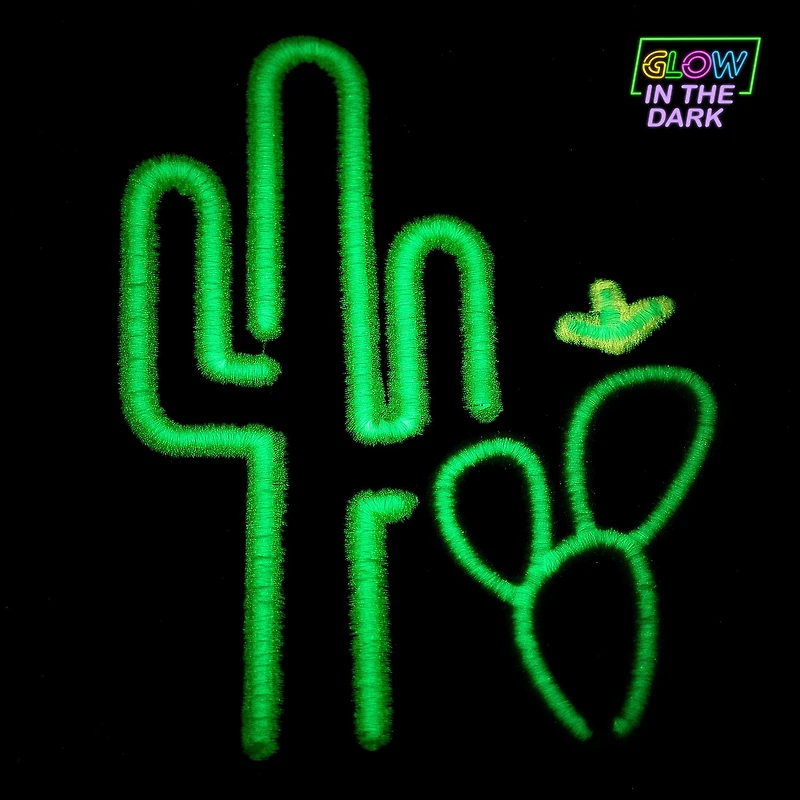 Saturday Knight Neon Cactus 2-pc. Hand Towel