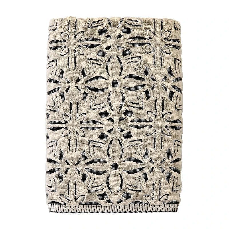 Saturday Knight Lisbon Embellished Brocade Bath Towel
